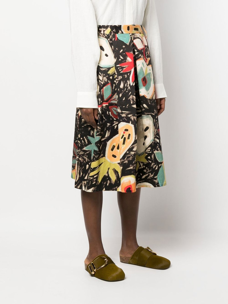 Selena fruit-print midi skirt 3
