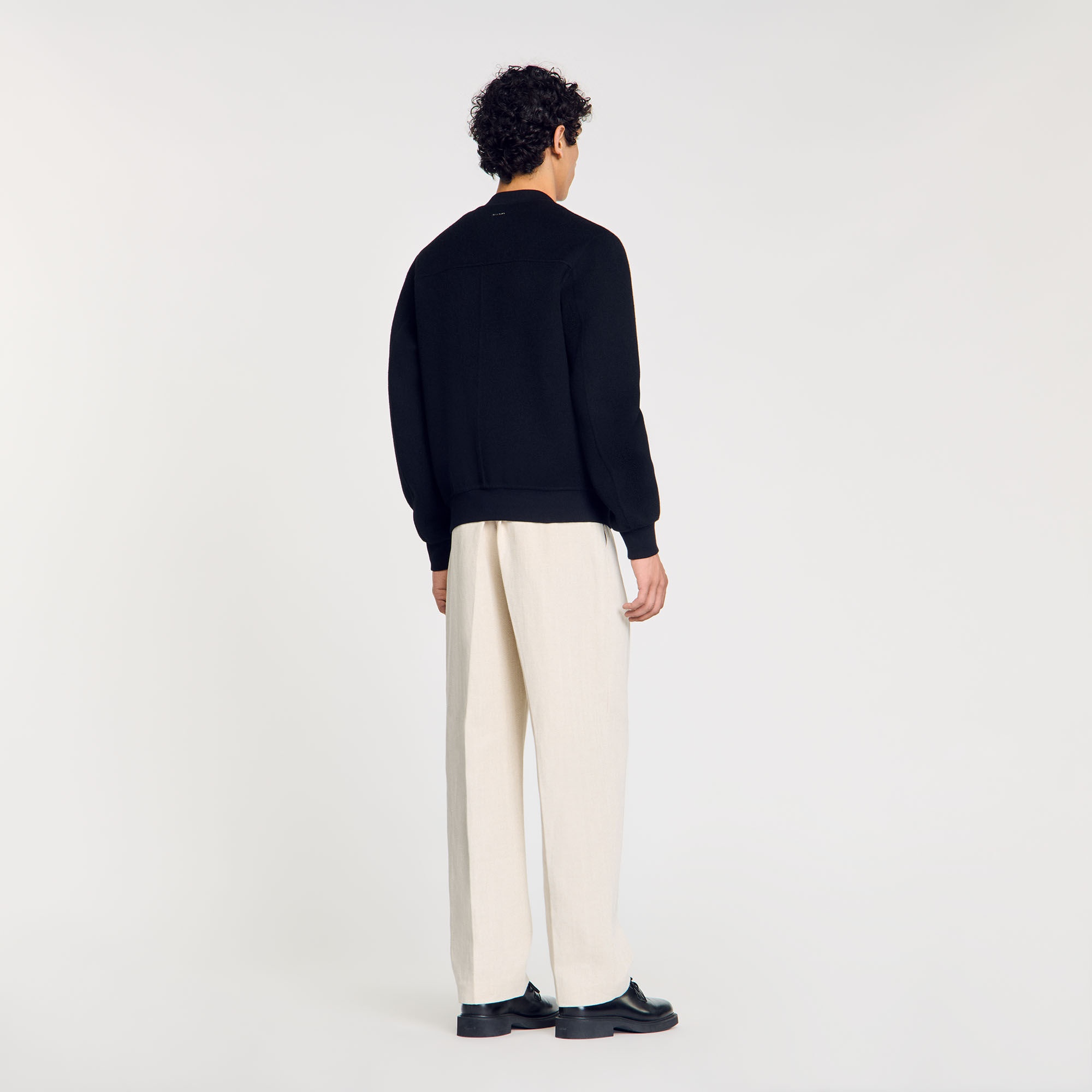 DOUBLE-FACED WOOL JACKET - 5