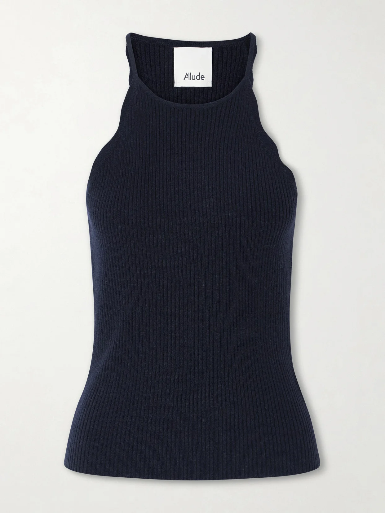 Ribbed Wool And Cashmere-blend Top - 1