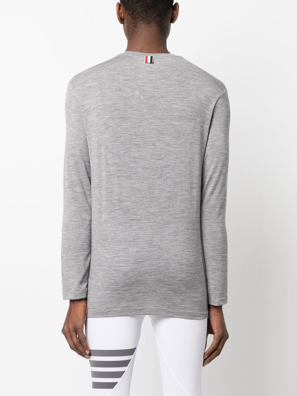 round-neck knit jumper - 4