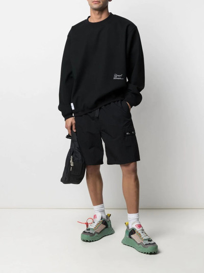 WTAPS logo patch sweatshirt outlook