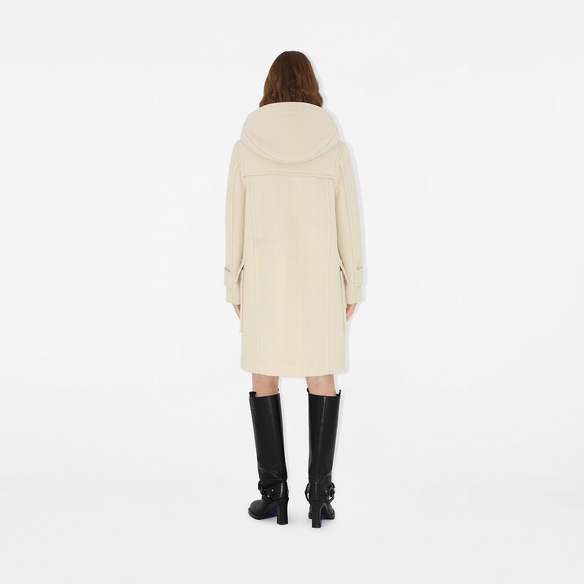 Wool Cashmere Duffle Coat - 4