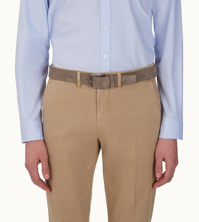 Tod's BELT IN SUEDE - BEIGE outlook