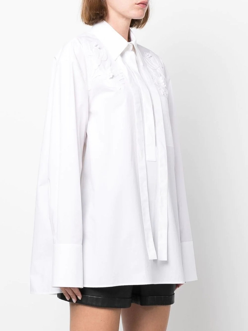 flower embroidered shirt 3