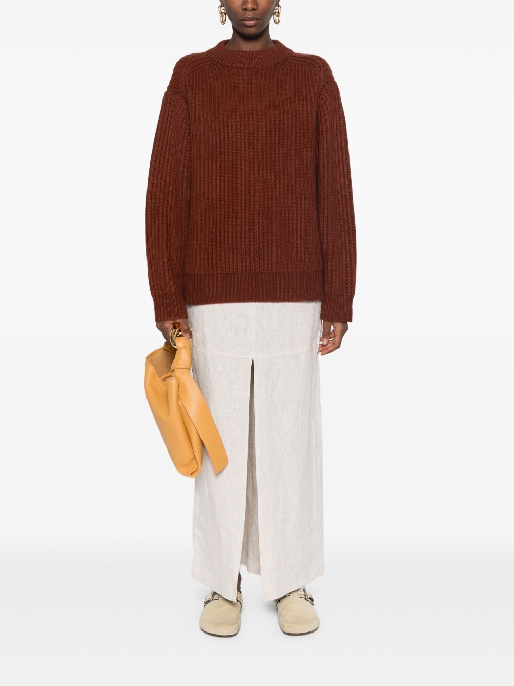 ribbed sweater - 2