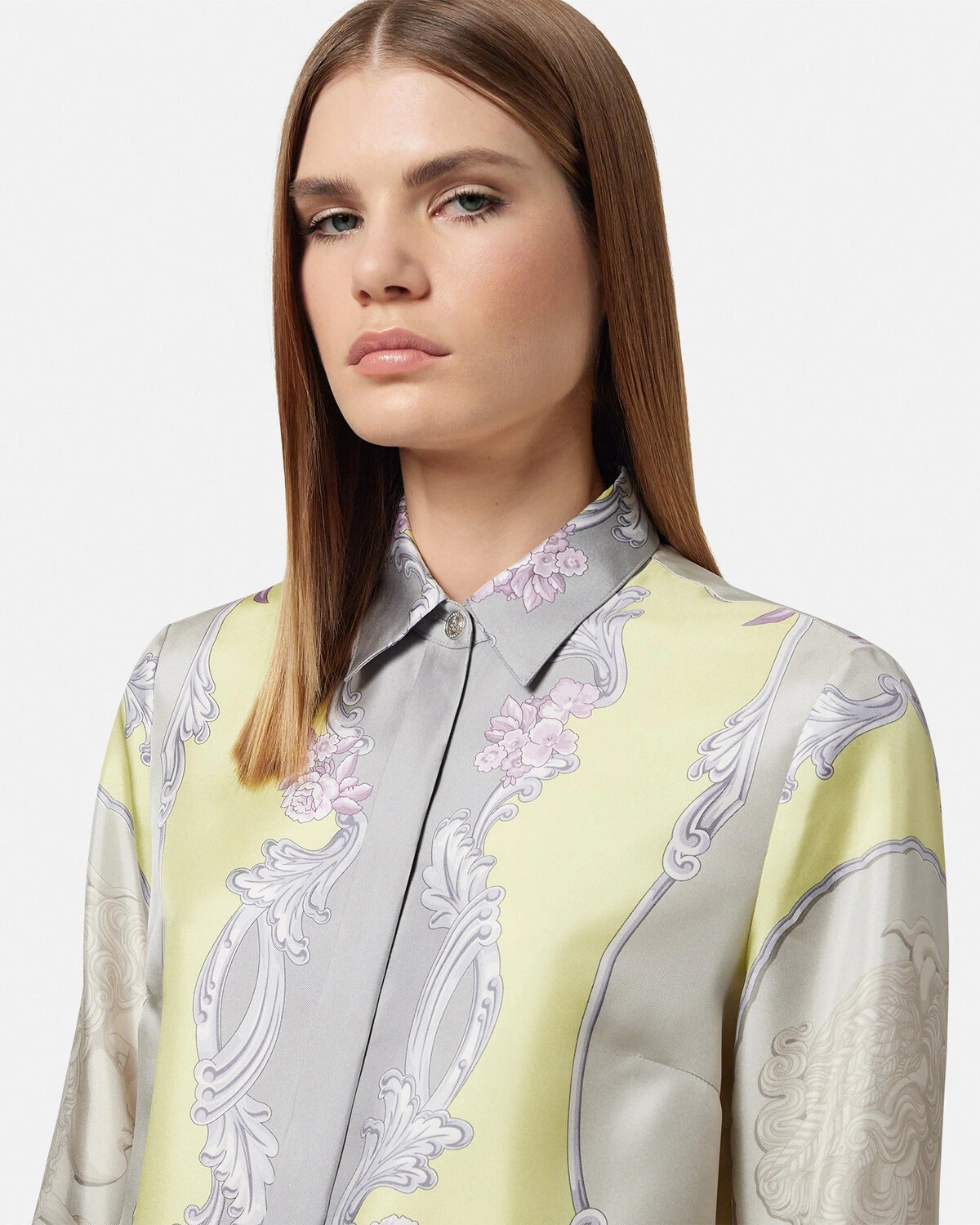 Cameo Silk Shirt - 3