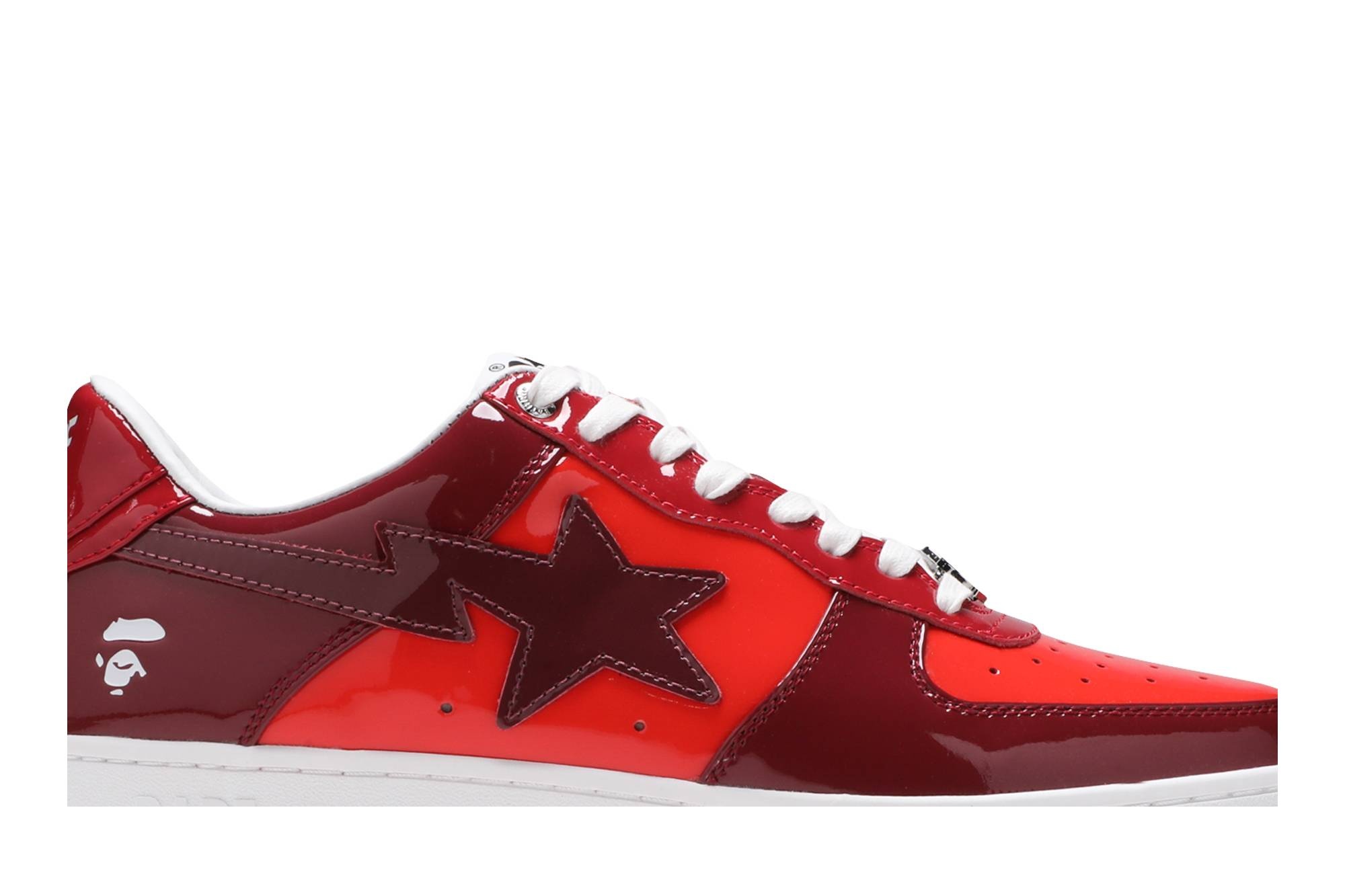 Bapesta Low M1 'Color Camo Combo - Red' - 2
