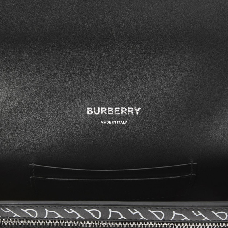 Monogram Print Leather Low Robin Bag 9