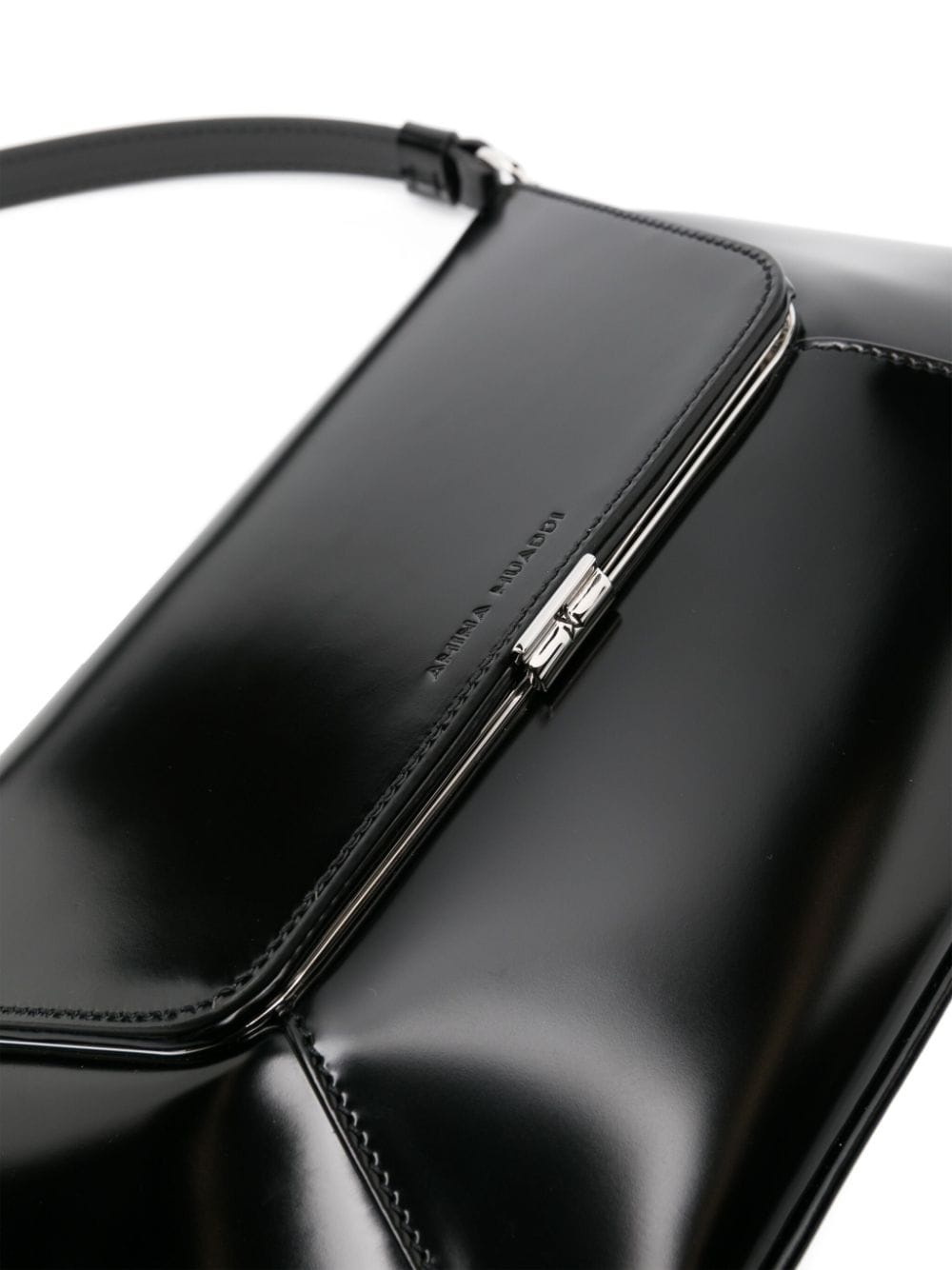 Ami patent leather shoulder bag - 4