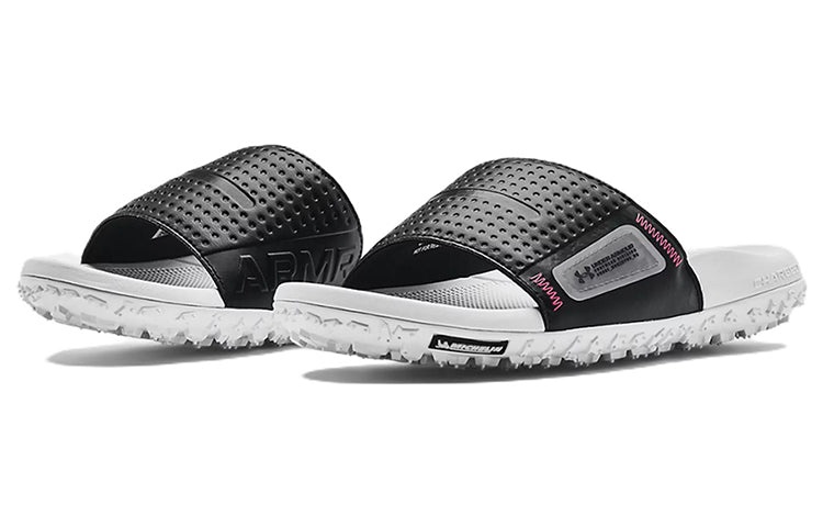 Under Armour FT Sway Slide 'White Black' 3025047-100 - 4