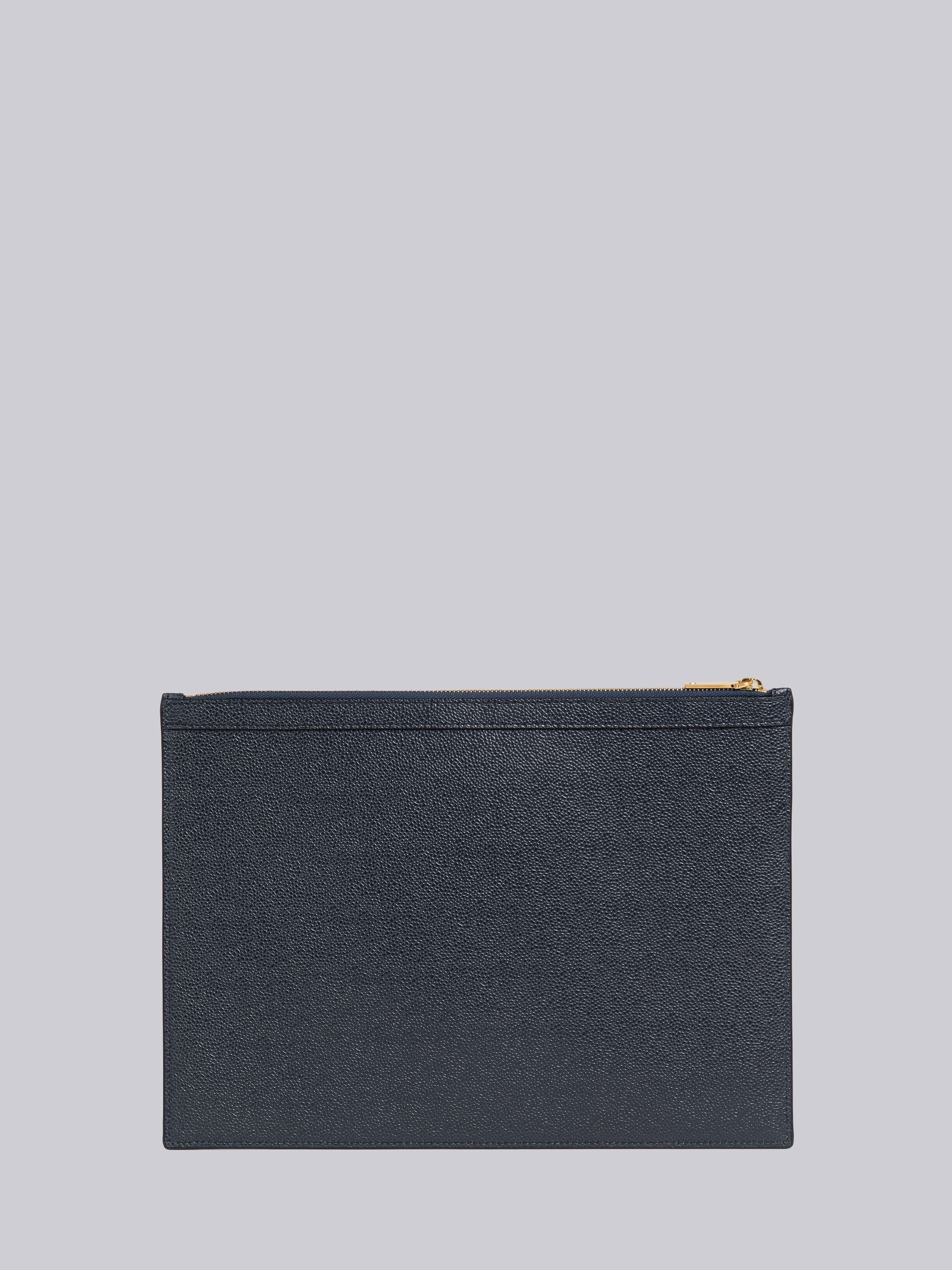 Pebble Grain Leather Lobster Medium Document Holder - 3