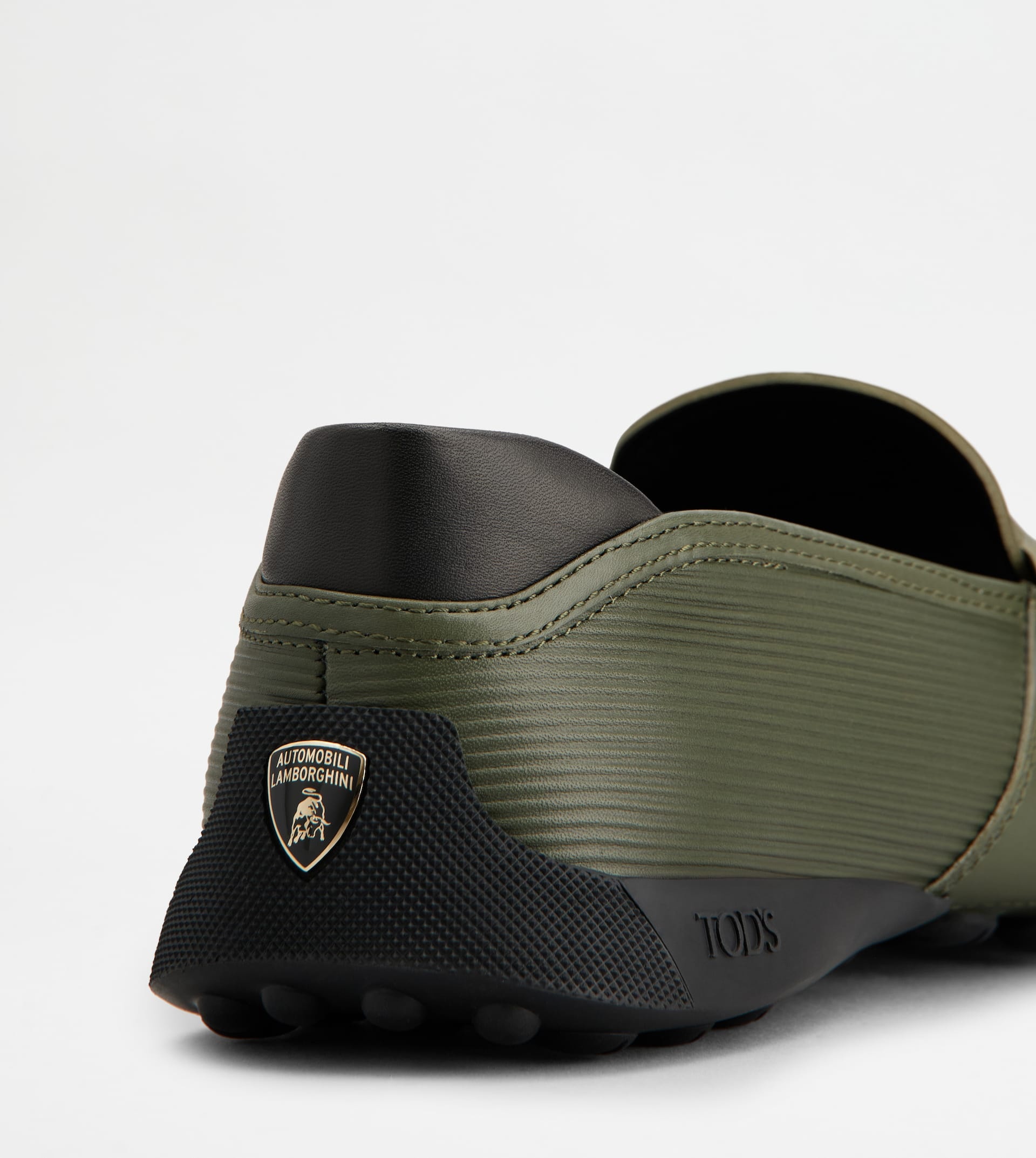 LOAFERS IN LEATHER - GREEN, BLACK - 5