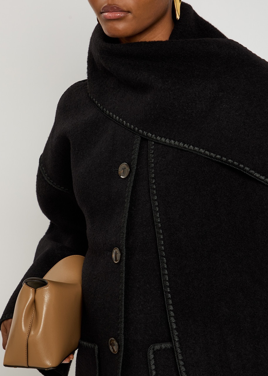 Toteme Scarf-effect Wool-blend Jacket - 5