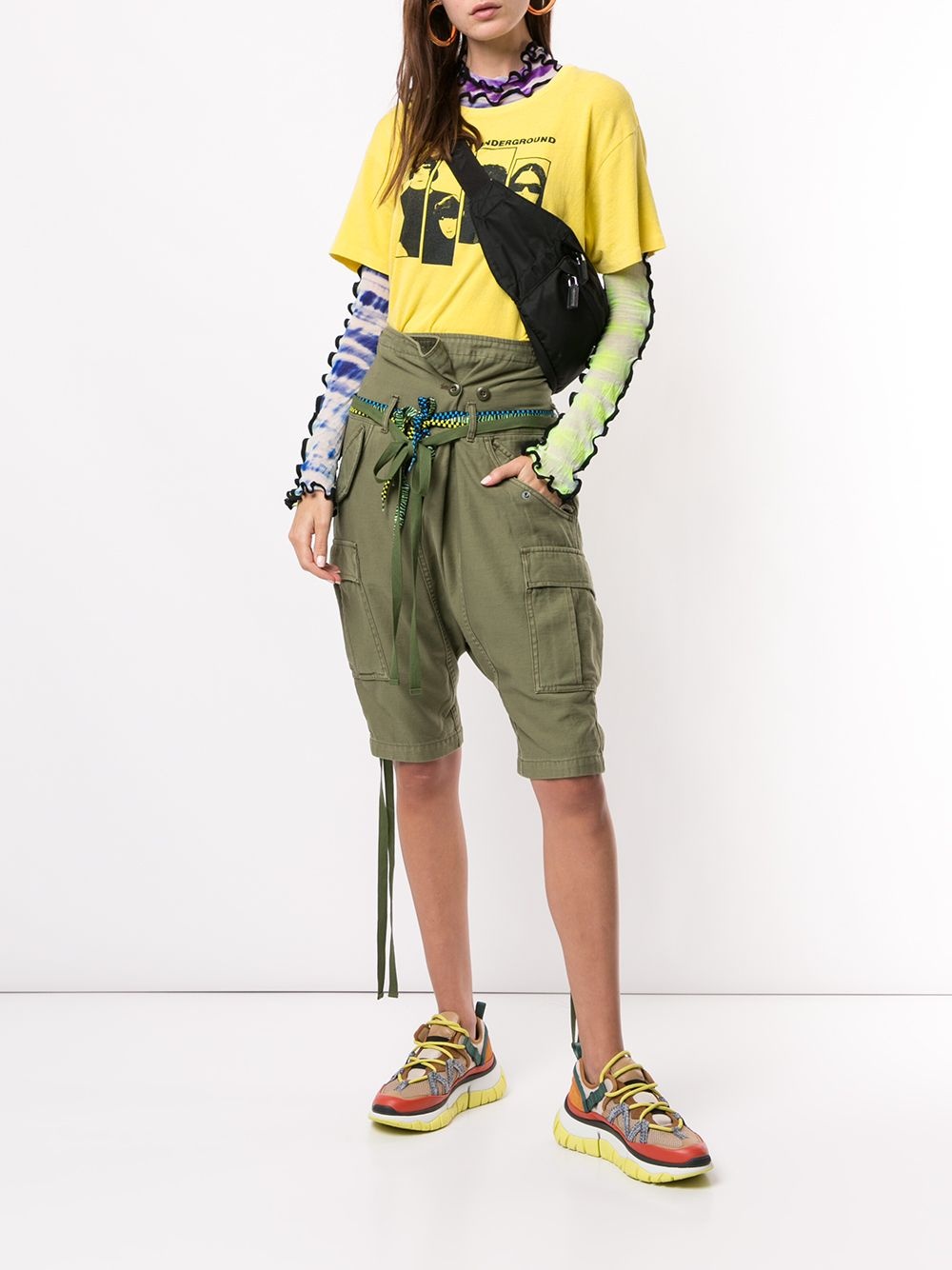 slim-fit cargo shorts - 2
