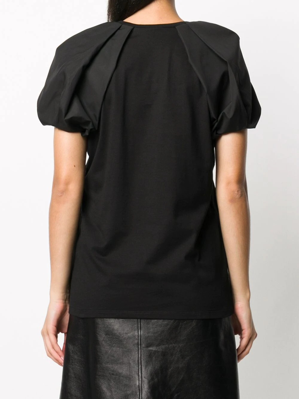 puff-sleeve T-shirt - 4