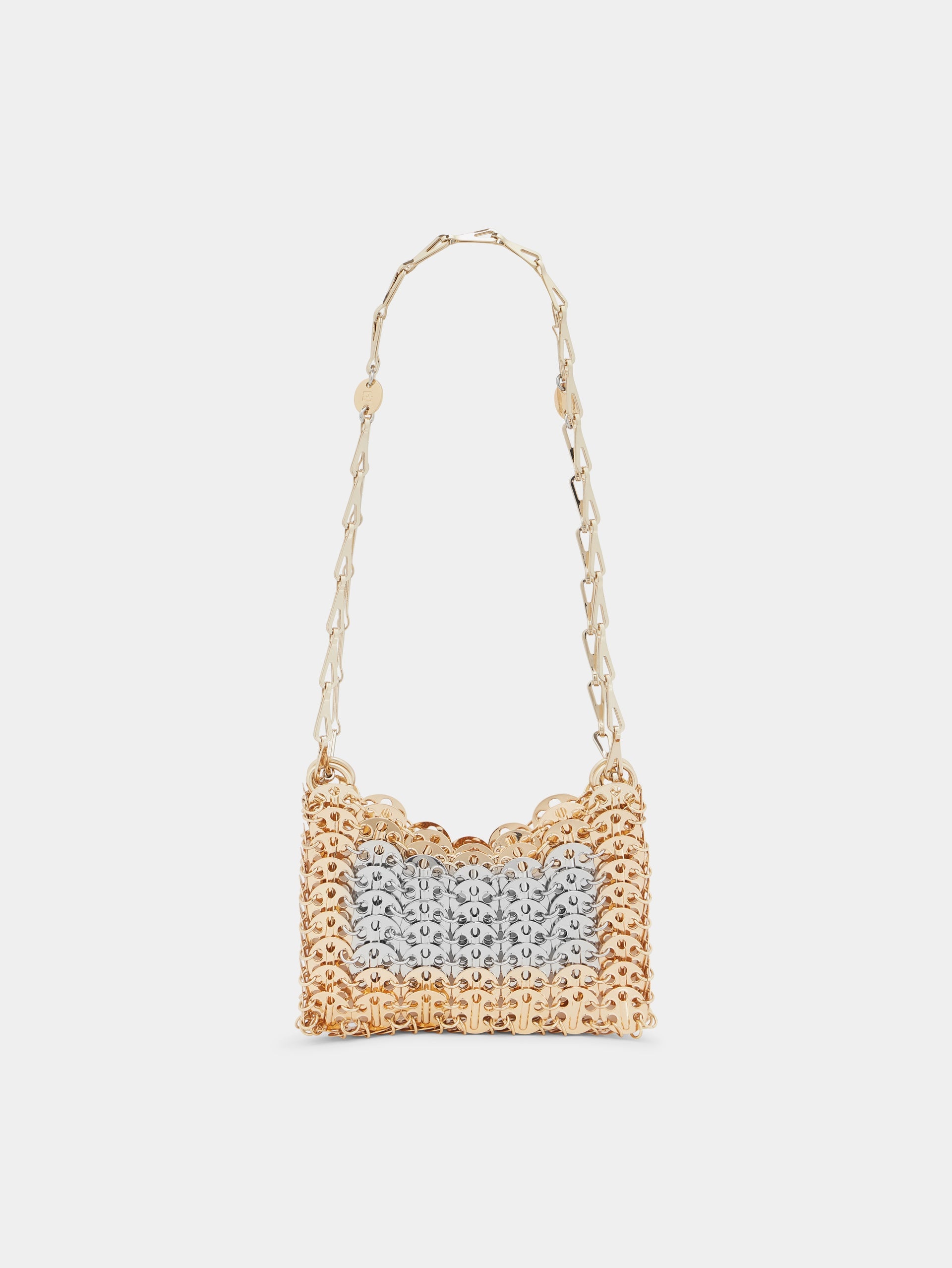ICONIC GOLD AND SILVER NANO 1969 BAG - 1