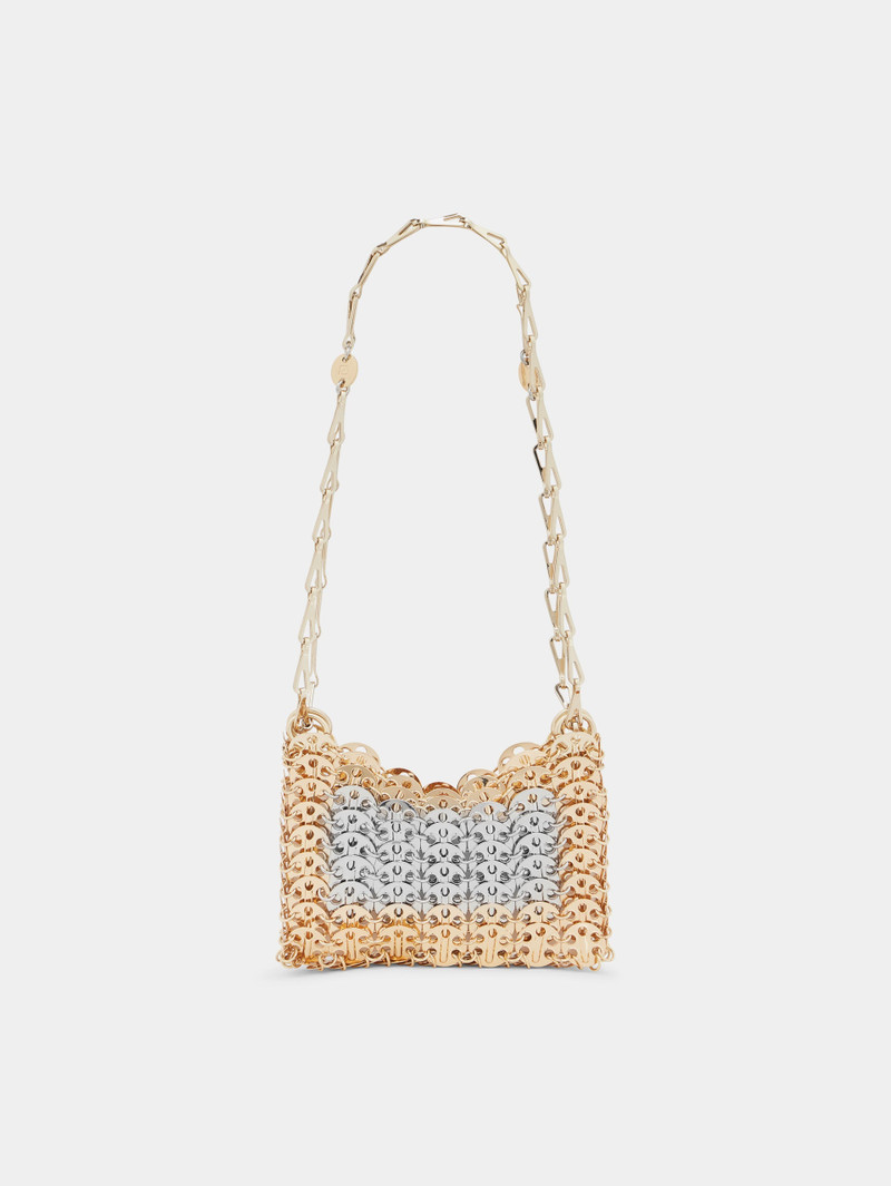 ICONIC GOLD AND SILVER NANO 1969 BAG 1