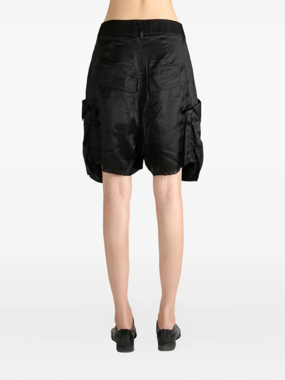 Stefan Cargo Shorts Cupro Twill - 4