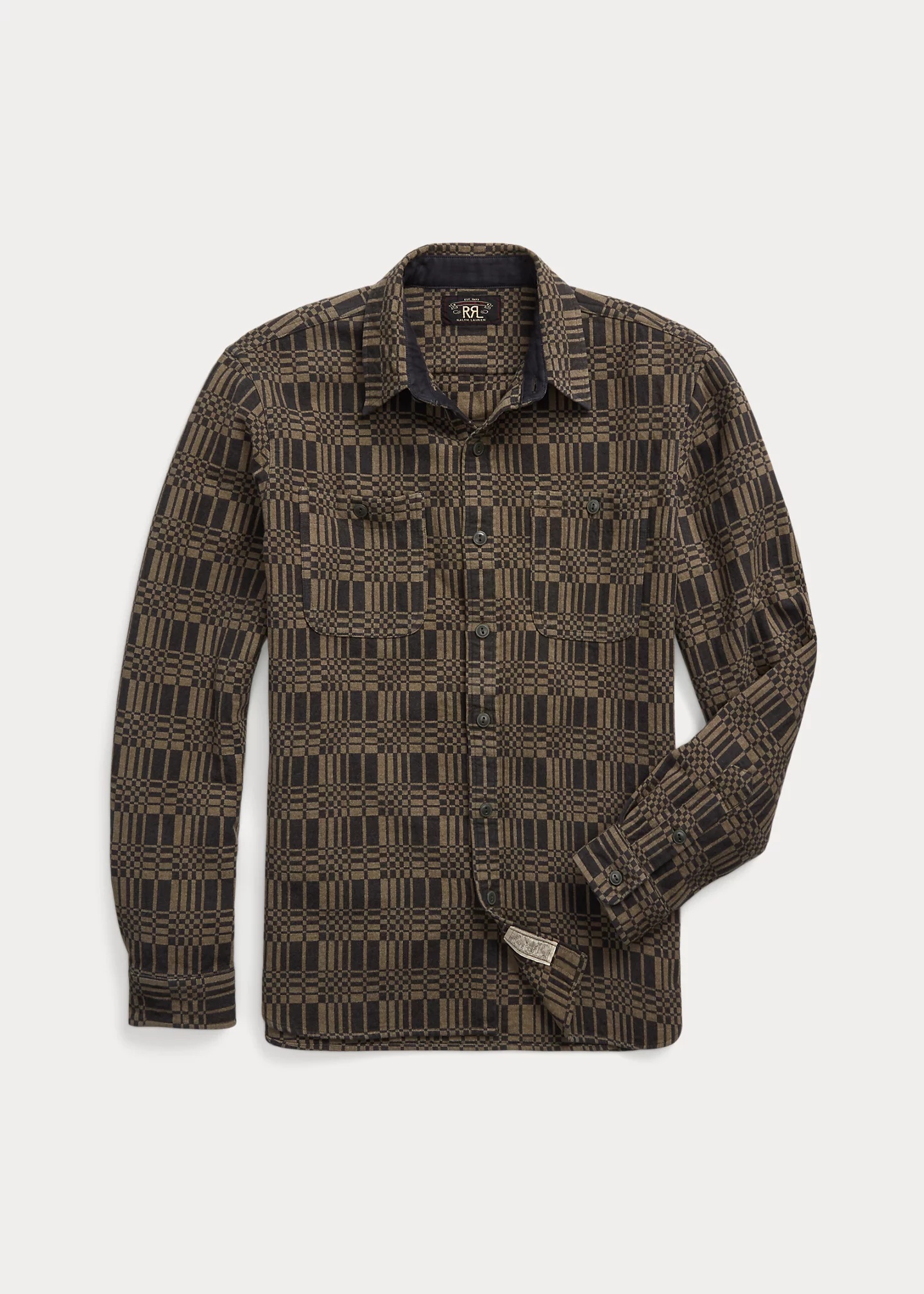 Patterned Jacquard Workshirt - 1