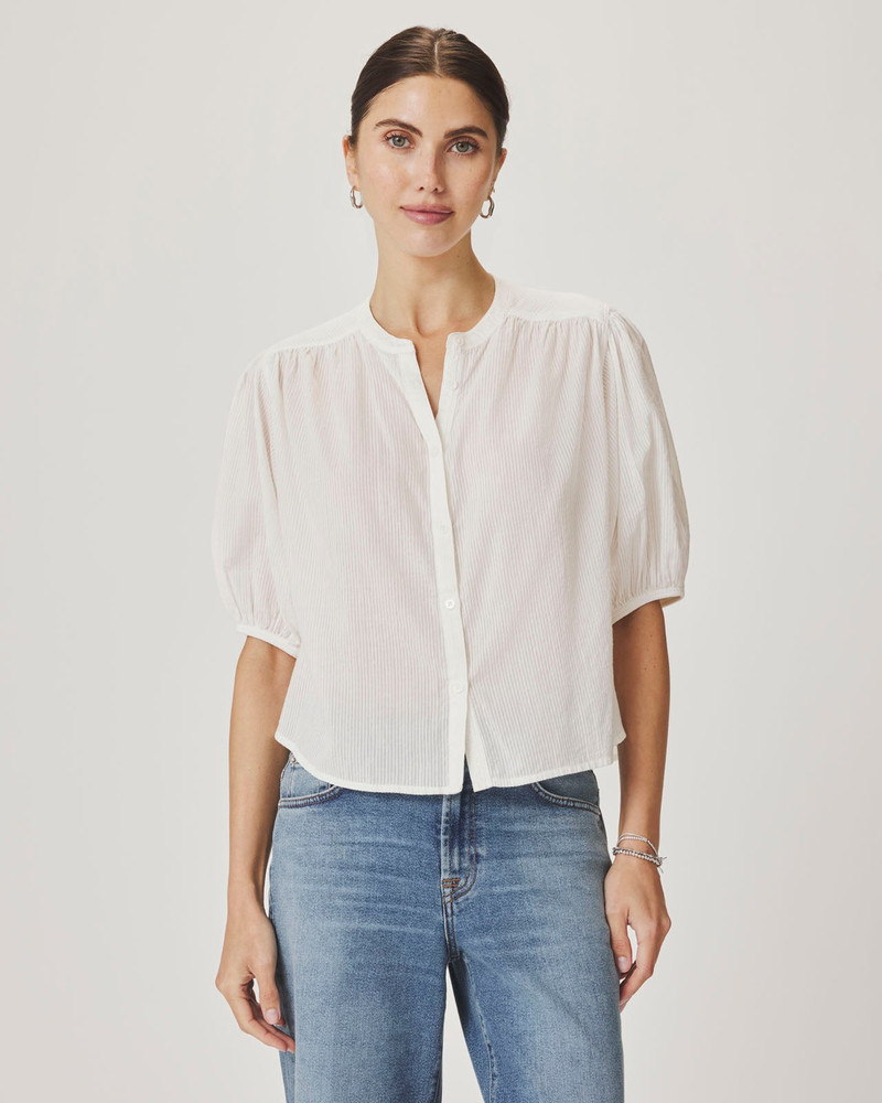 Splendid Madelyn Seersucker Top outlook