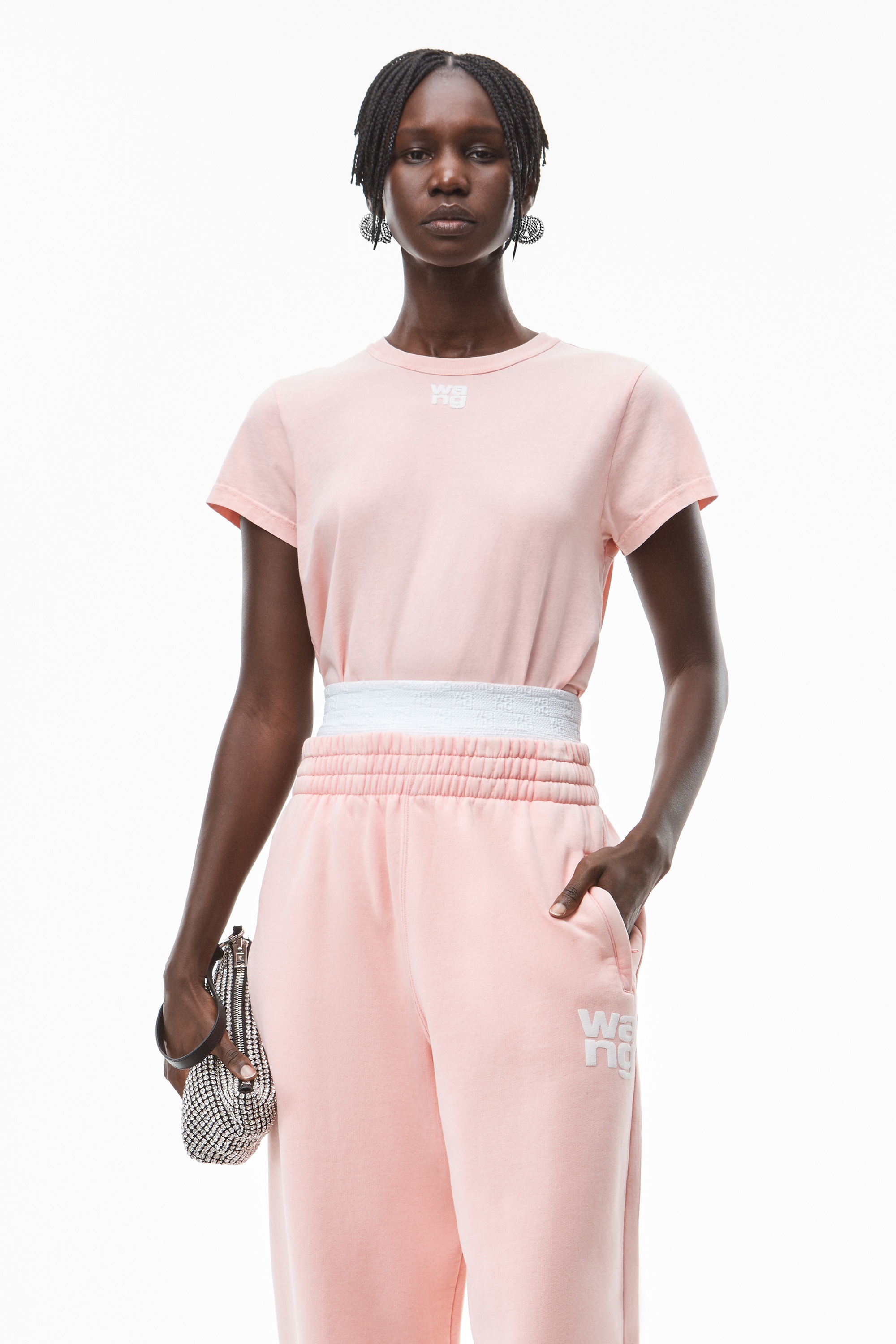 SHRUNKEN TEE IN STRUCTURED JERSEY - 2
