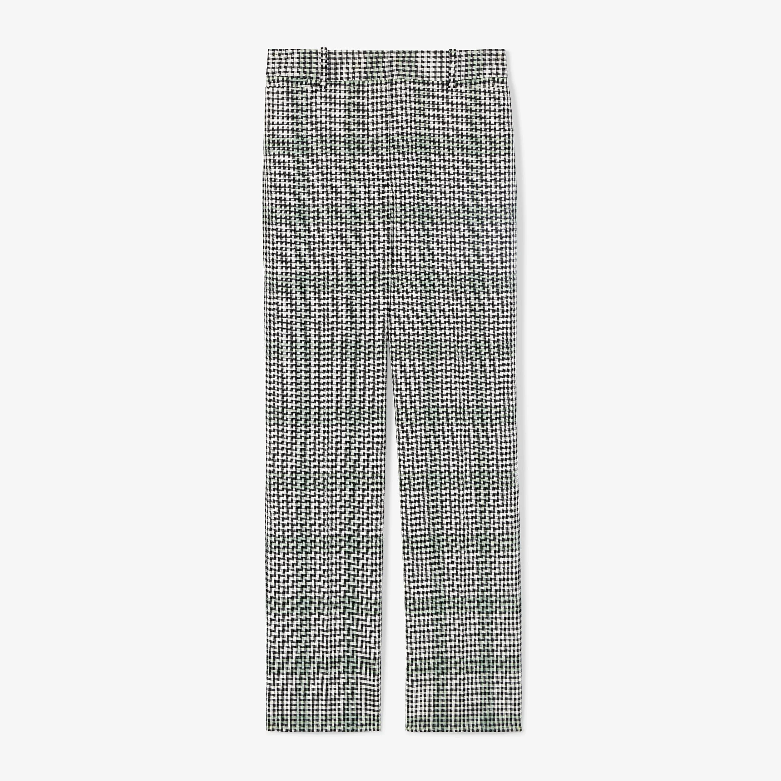 Smith Straight Trouser - Check Plaid Sharkskin - 1