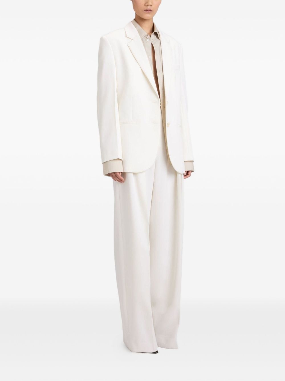tailored wool jacket - 3