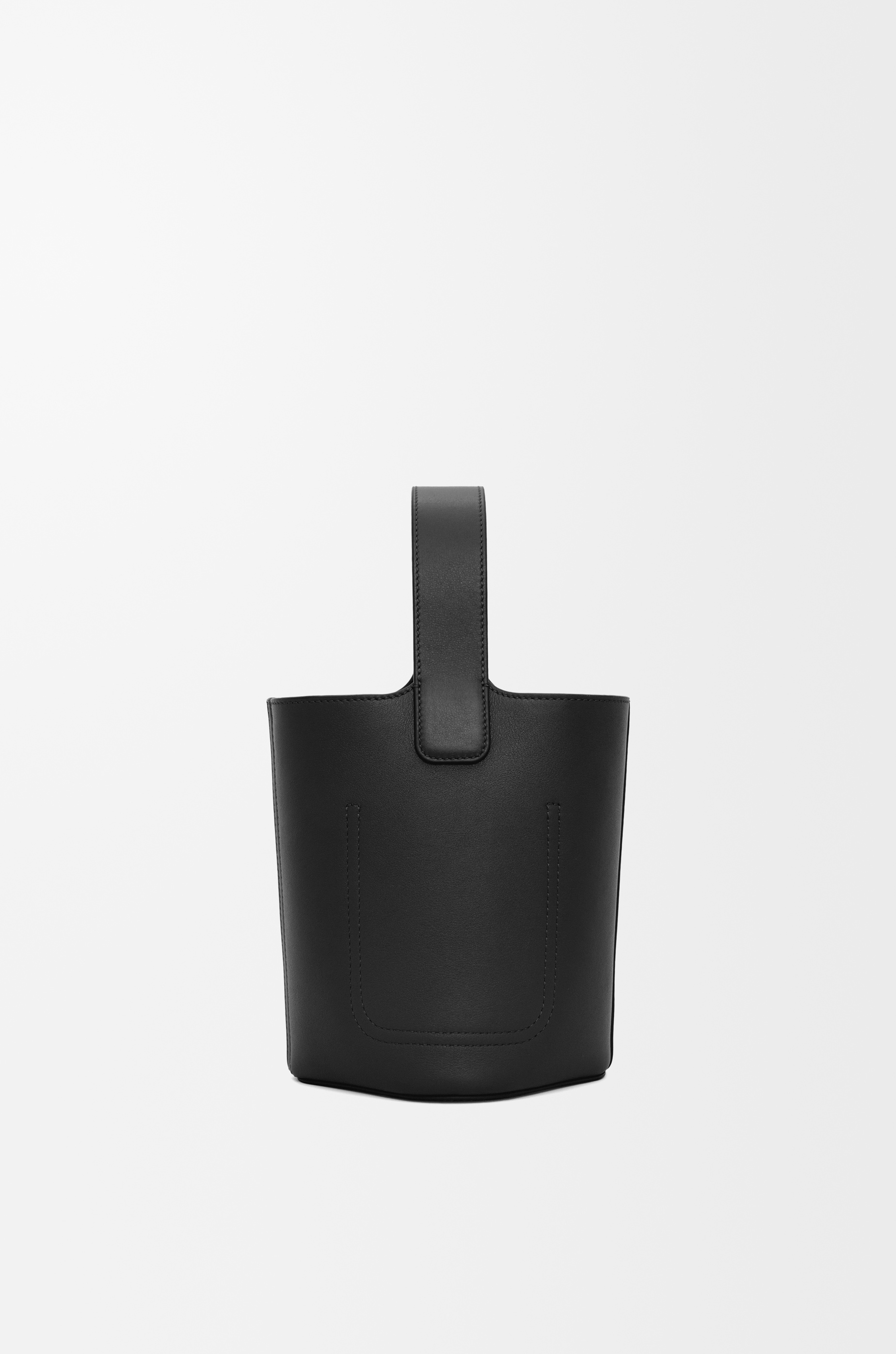 Mini Pebble Bucket bag in mellow calfskin - 5