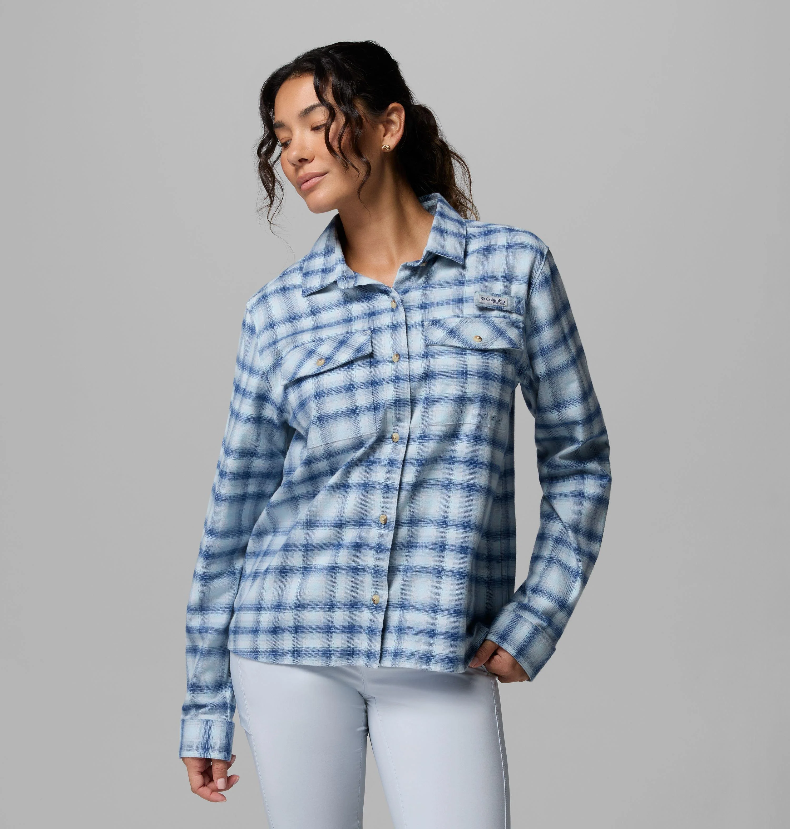 Women's PFG Topwater Tech Flannel - 1