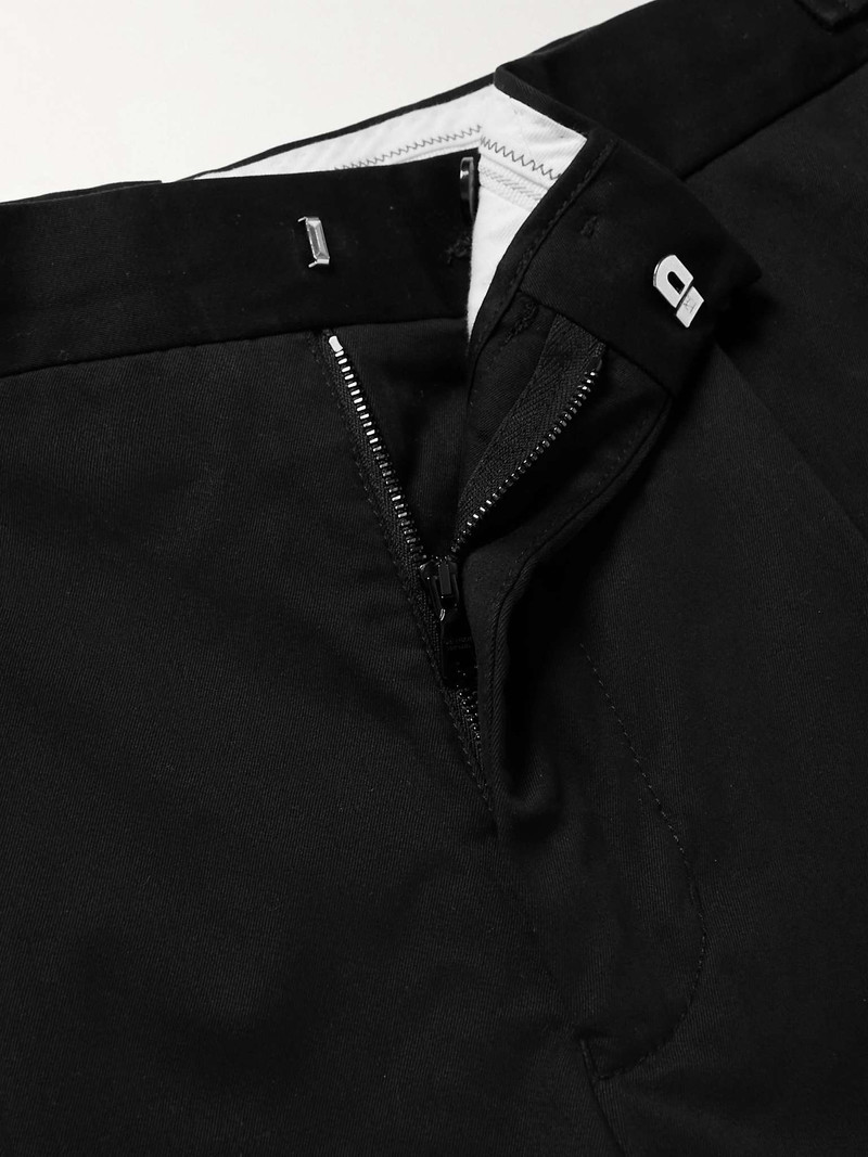 Carsyn Tapered Pleated Cotton-Blend Trousers 5