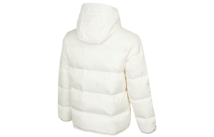 Converse Downfilled Hooded Jacket 'White' 10021981-A03 - 2