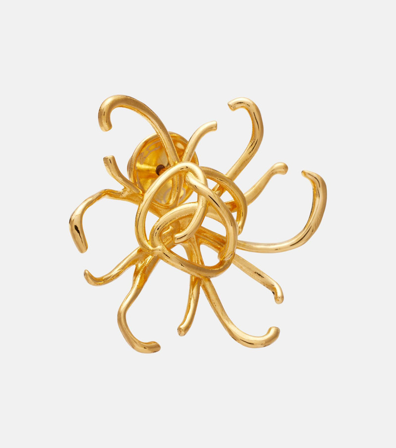 Oscar de la Renta Wire Flower earrings outlook