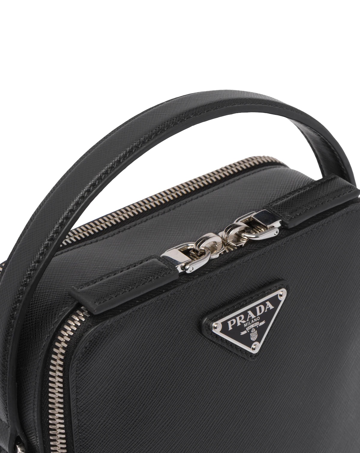 Saffiano Leather Prada Brique Bag - 6