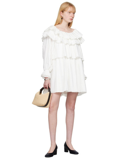 BODE White Brunch Minidress outlook