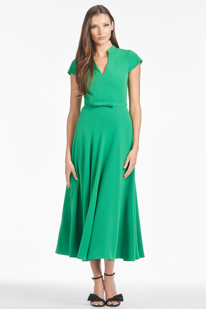 Marian Dress - Kelly Green 1