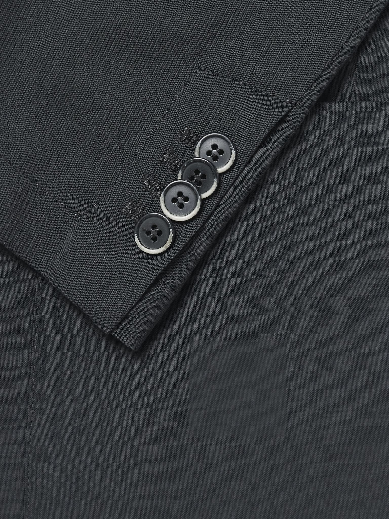 Borgo Virgin Wool-Blend Suit Jacket Gray - 4