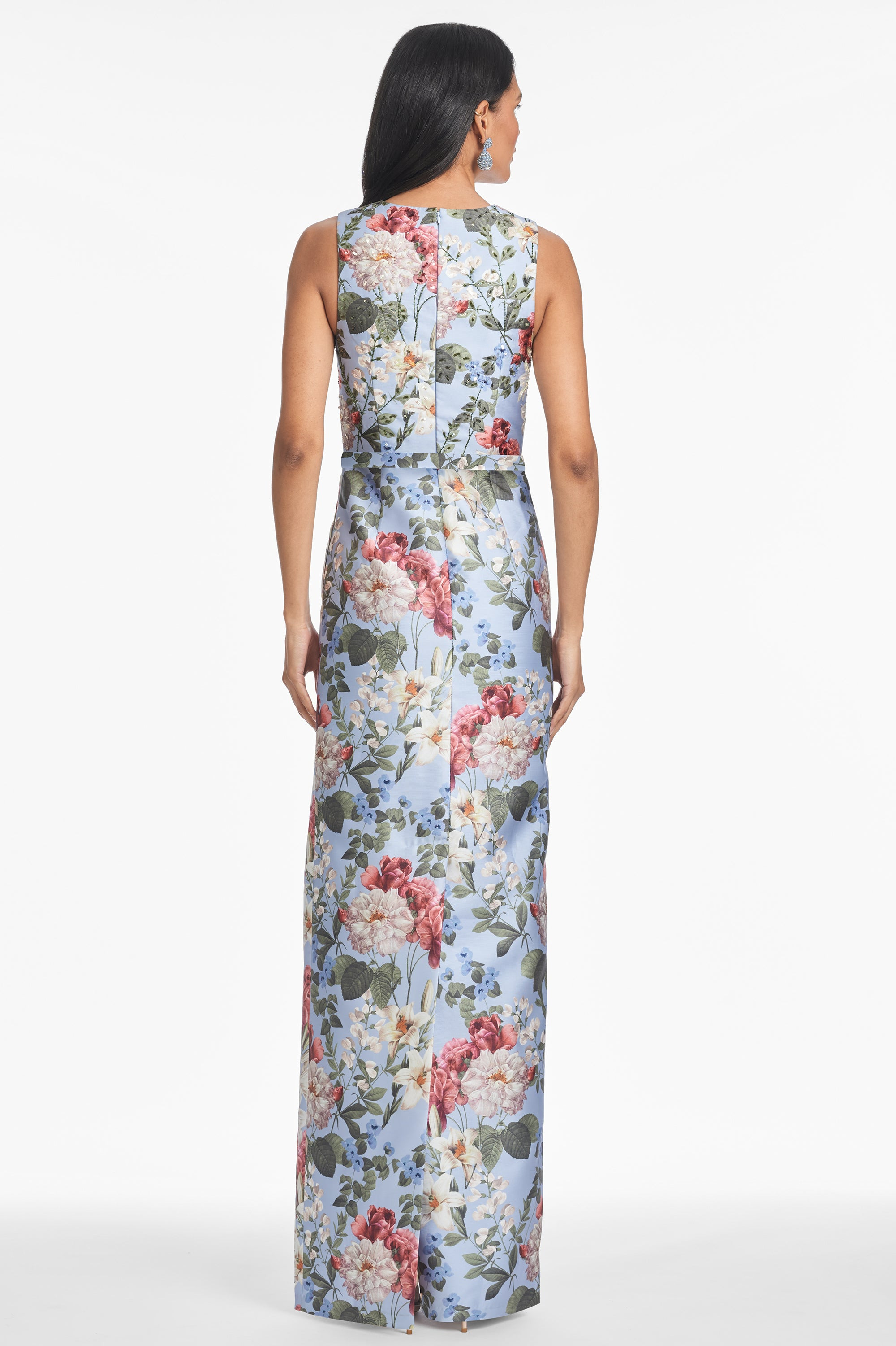 ADELLYN GOWN - POWDER BLUE BOUQUET - 4