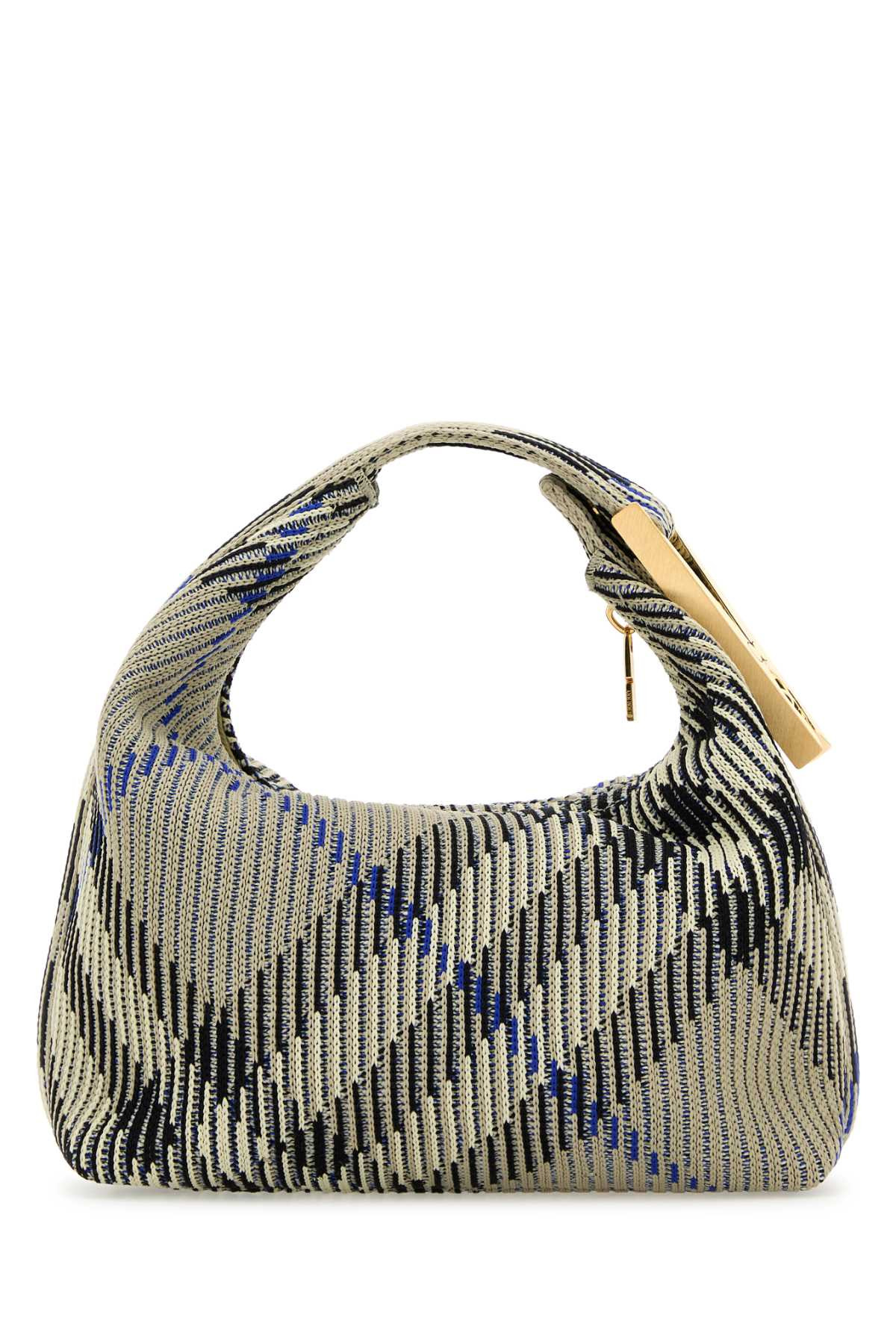 Burberry Women Embroidered Nylon Mini Peg Handbag - 3