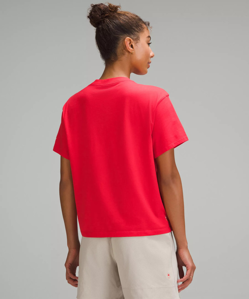 Team Canada Women's Cotton Jersey T-Shirt *COC Logo 3