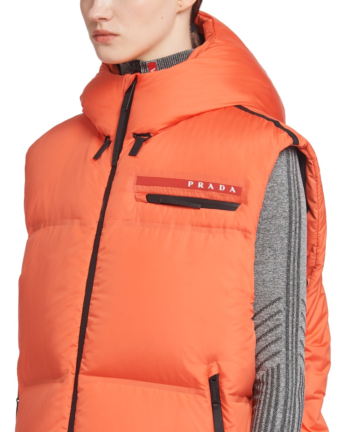 Technical nylon down vest - 5