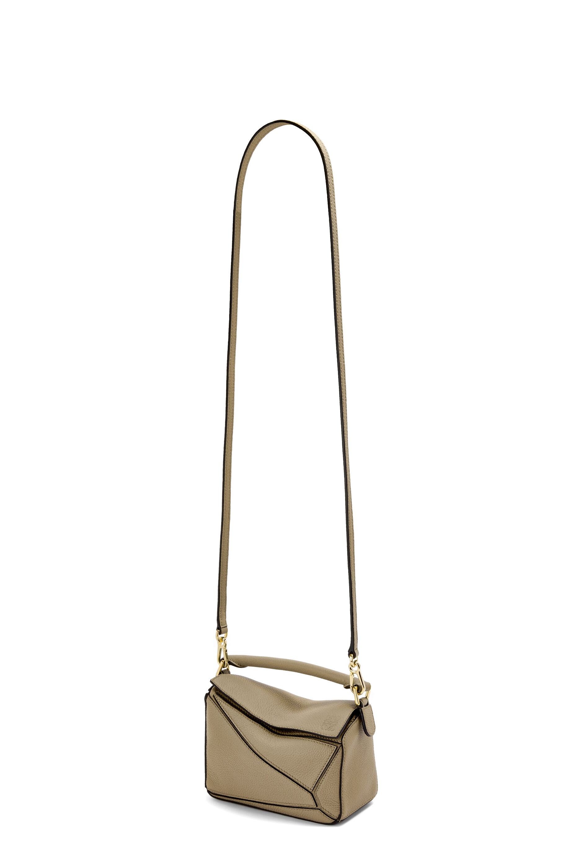 Mini Puzzle bag in soft grained calfskin 6
