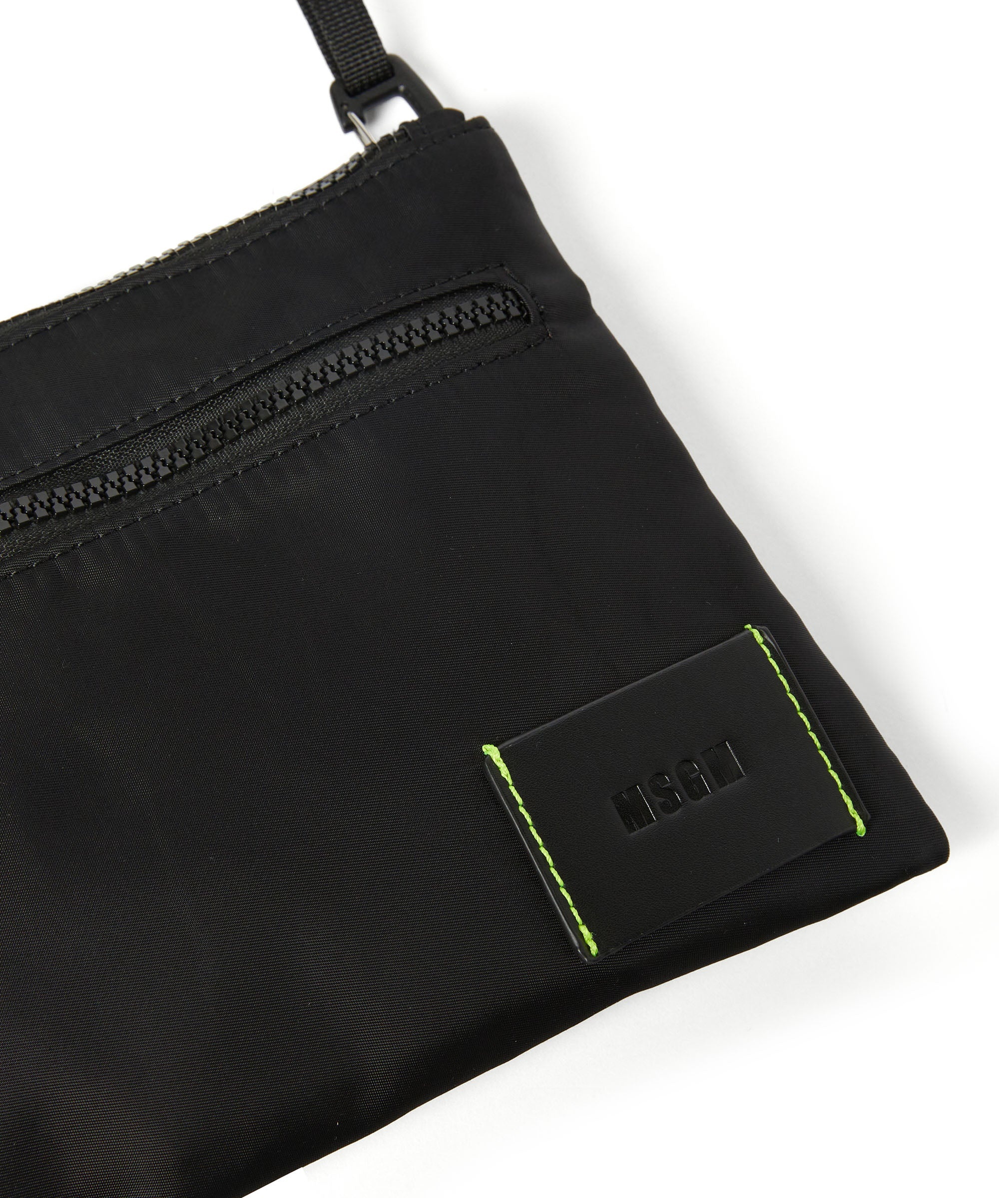 MSGM signature nylon pouch bag - 4
