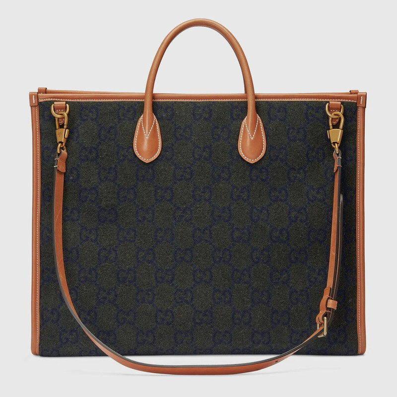 Tote bag with Gucci Script logo 3