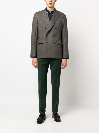 Paul Smith double-breasted wool blazer outlook