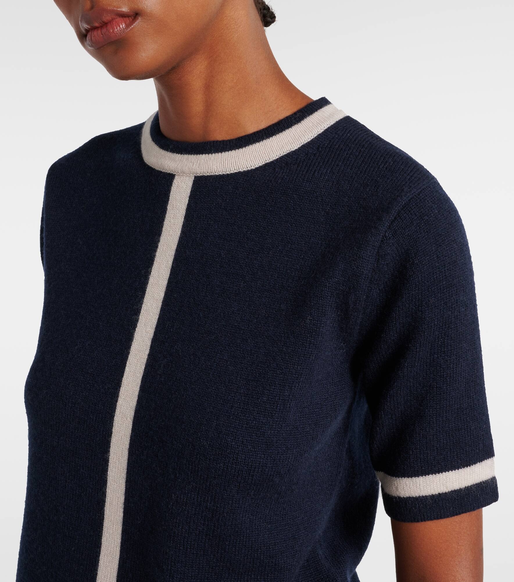 Usuale wool and cashmere top - 4