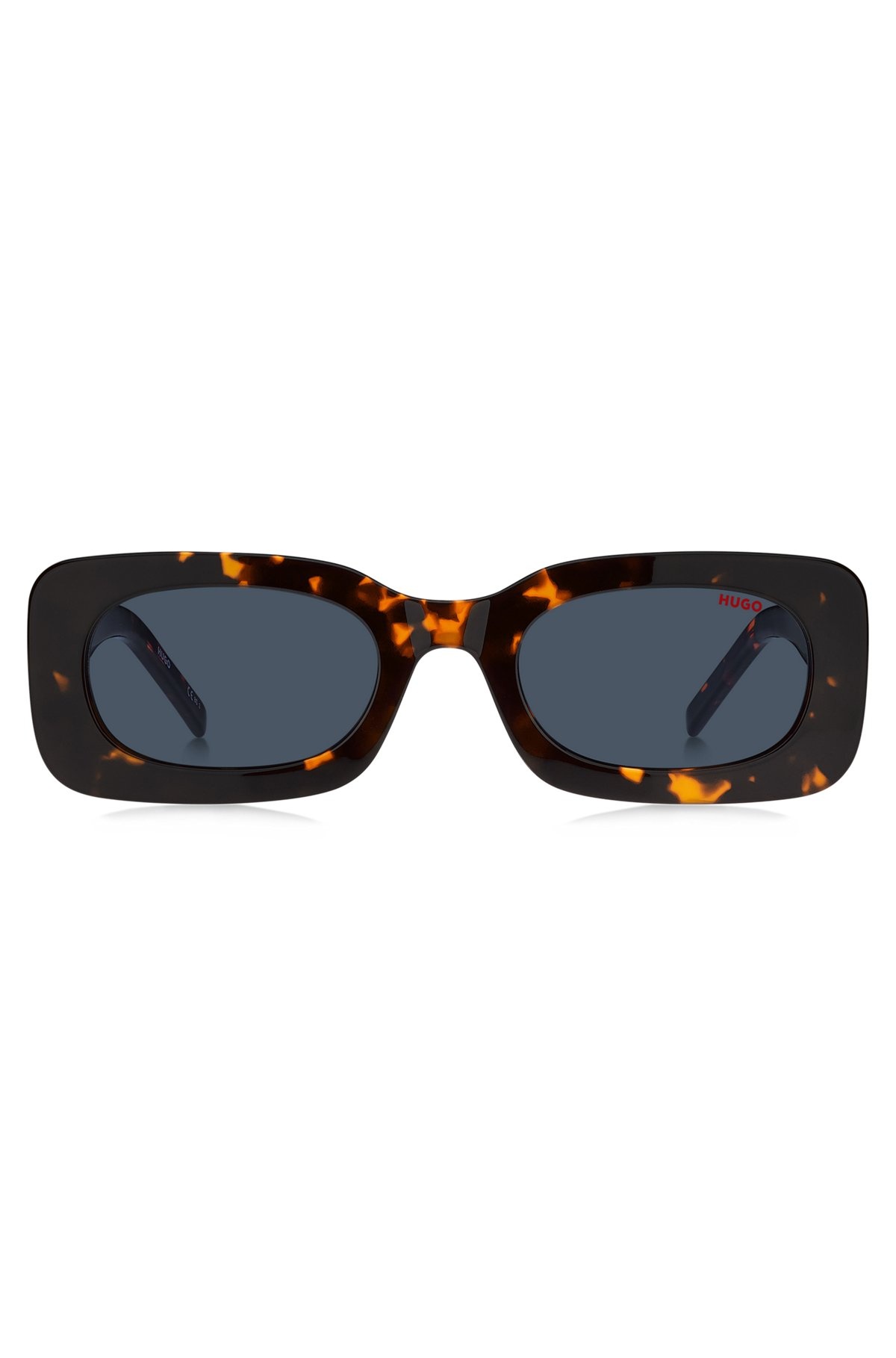 HAVANA-ACETATE SUNGLASSES WITH BRANDED STRAP - 3