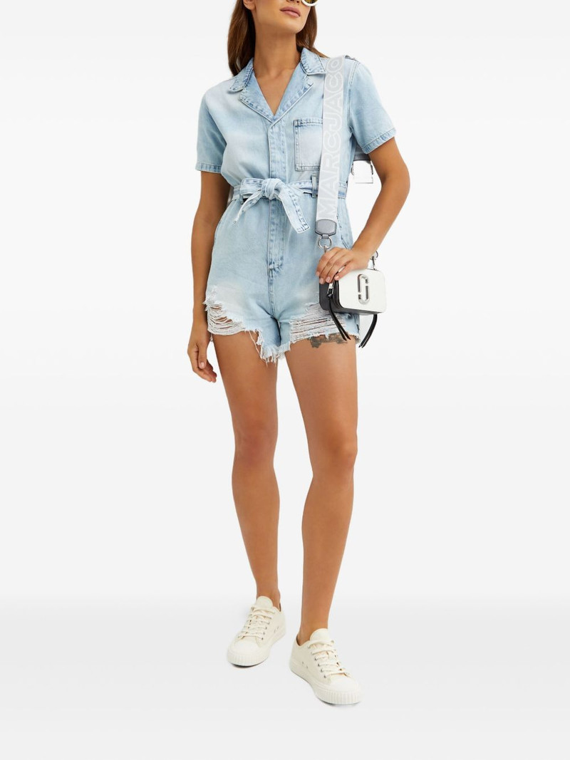 ONE TEASPOON frayed belted playsuits outlook