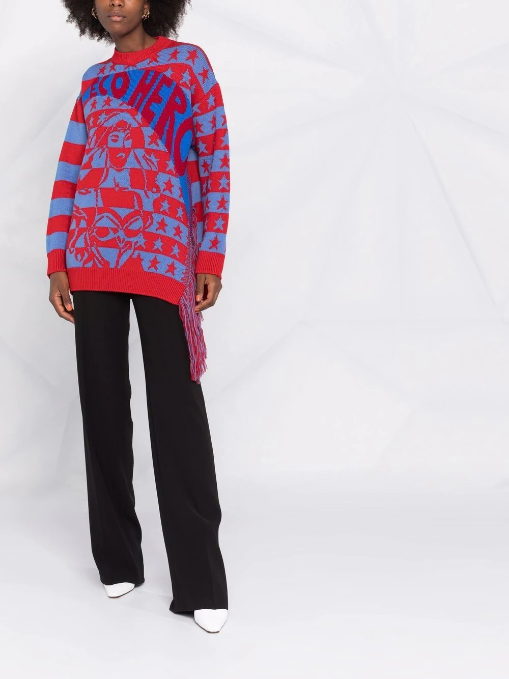 Eco Hero intarsia jumper - 2