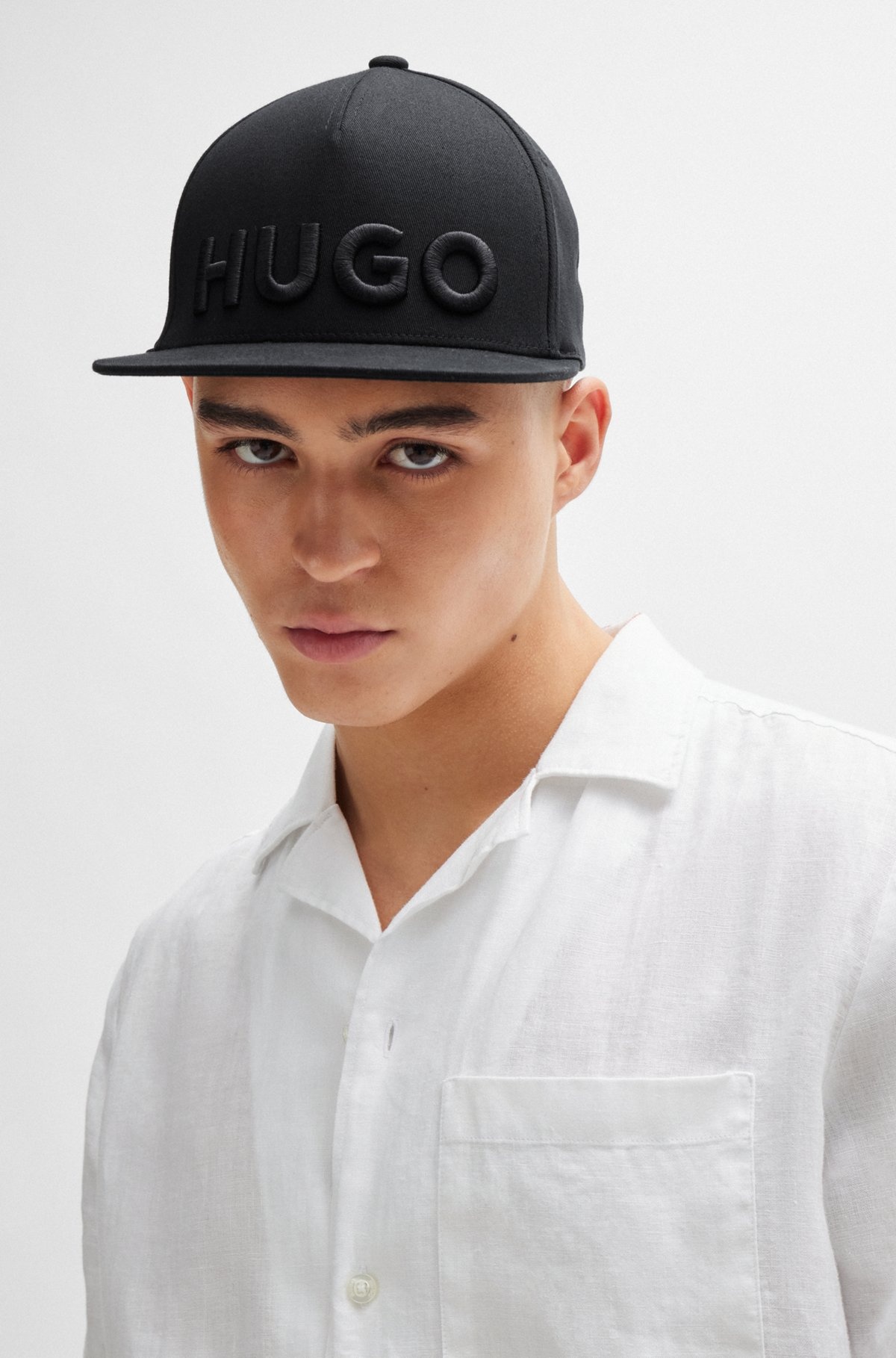 FLEXFIT® STRETCH-COTTON CAP WITH 3D EMBROIDERED LOGO - 4