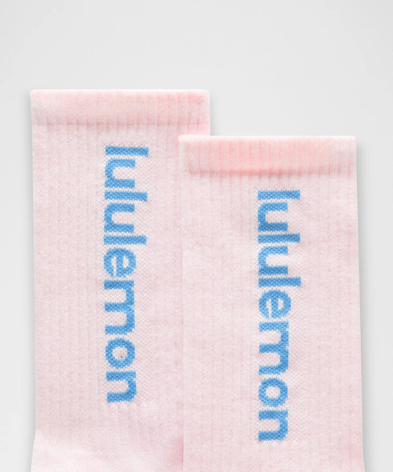 lululemon Unisex Daily Essential Crew Socks *Wordmark outlook